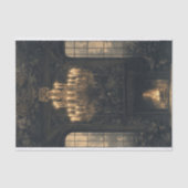 kroonluchter ontkoppelingspapier tissuepapier (Voorkant)