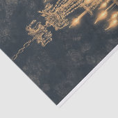 kroonluchter ontkoppelingspapier tissuepapier (Detail)