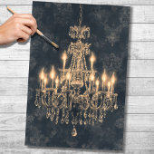 kroonluchter ontkoppelingspapier tissuepapier