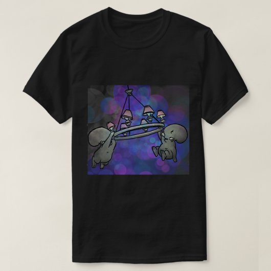 Kroonluchter rogu t-shirt (Design voorkant)