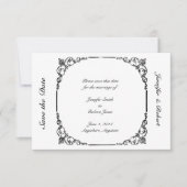 kroonluchter Save the Date (Voorkant)