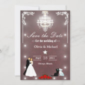 Kroonluchter Save The Date (Voorkant)