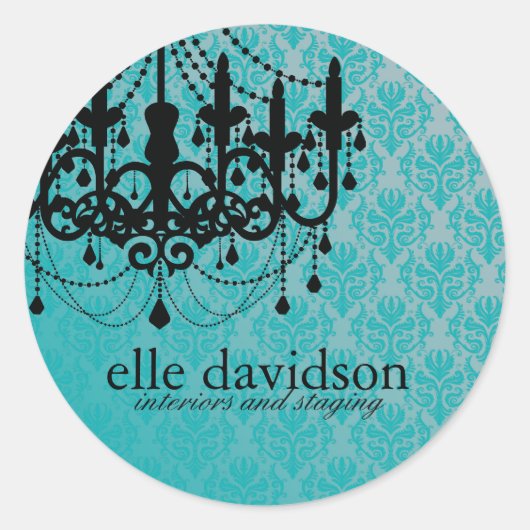 Kroonluchter Stickers (Voorkant)