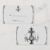  kroonluchter trouwplaats kaarten plaatskaartje (Voorkant / Achterkant)