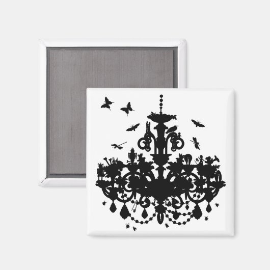 Kroonluchter & Vlinders Magneet (Voorkant / Achterkant)