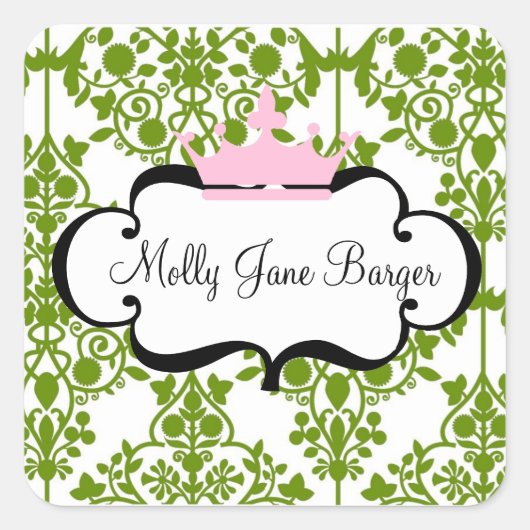 Kroonnaam stickers (Voorkant)