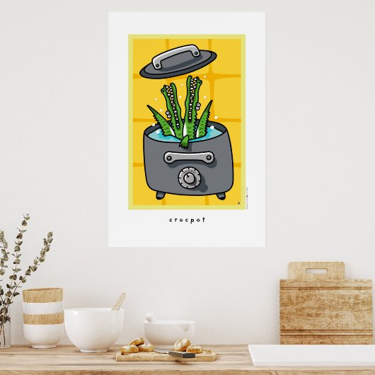 kroonpot poster (Keuken)