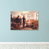 Kroonprins Frederick van het lijk Canvas Afdruk (Insitu (Houten vloer))