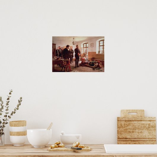 Kroonprins Frederick van het lijk Poster (Keuken)