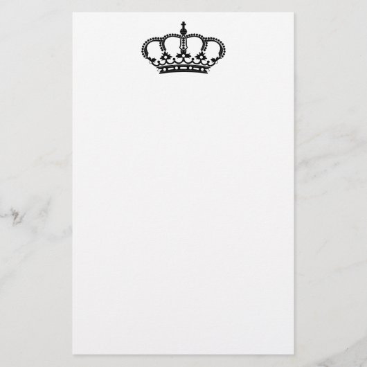 Kroonprins Koning Briefpapier (Voorkant)