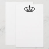 Kroonprins Koning Briefpapier (Voorkant / Achterkant)