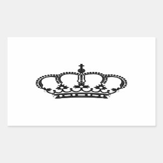 Kroonprins Koning Rechthoekige Sticker