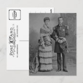 Kroonprins Rudolf van Oostenrijk en Stephanie Briefkaart (Voorkant / Achterkant)