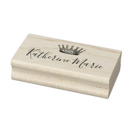 Kroonprinses Royal gepersonaliseerd Rubberstempel
