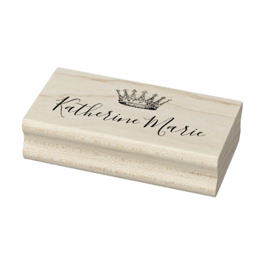 Kroonprinses Royal gepersonaliseerd Rubberstempel (Stempel)