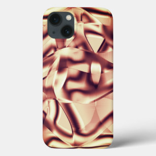 Kroonrode of bruinrode vormen, met een beige toon Case-Mate iPhone case