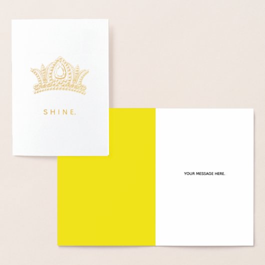  kroonschijn folie kaarten (Display)