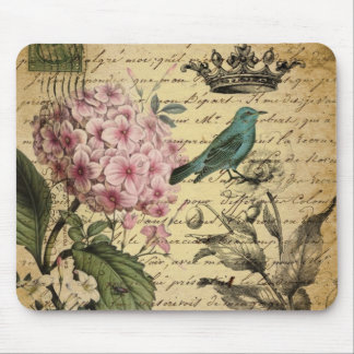 kroonschrift hydrangea vogel botanisch muismat