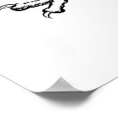 Kroonse Poolse Eagle Art print Posters (Hoek)