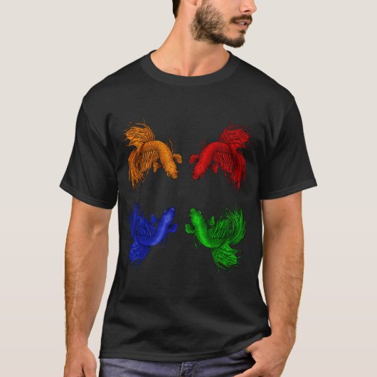 Kroonstaartbetta's T-shirt (Voorkant)