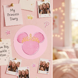Kroonsticker Ronde Sticker
