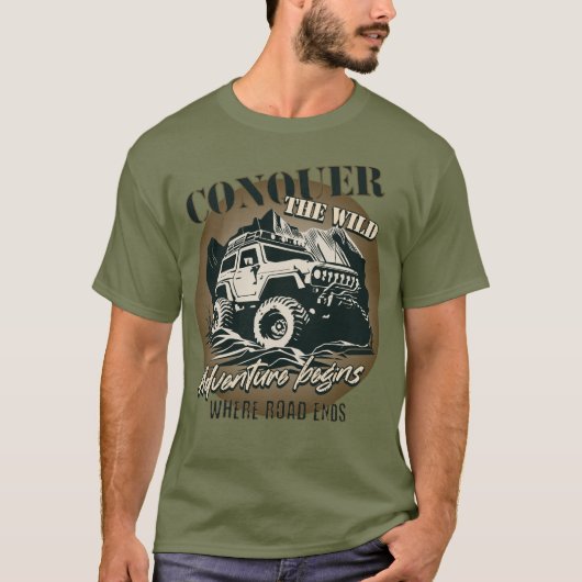 Kroont de Wilde T-shirt - bruin (Voorkant)