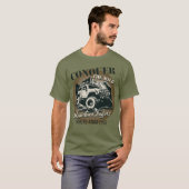 Kroont de Wilde T-shirt - bruin (Voorkant volledig)