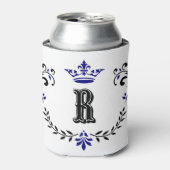 Kroonweimonogram "R" Blikjeskoeler (Blikje Voorkant)