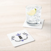 Kroonweimonogram "R" Kartonnen Onderzetters (Insitu)