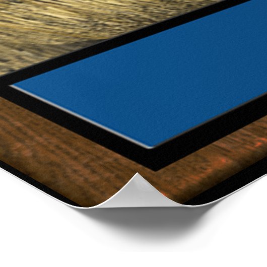 Kropcirkel ufo-poster poster (Hoek)