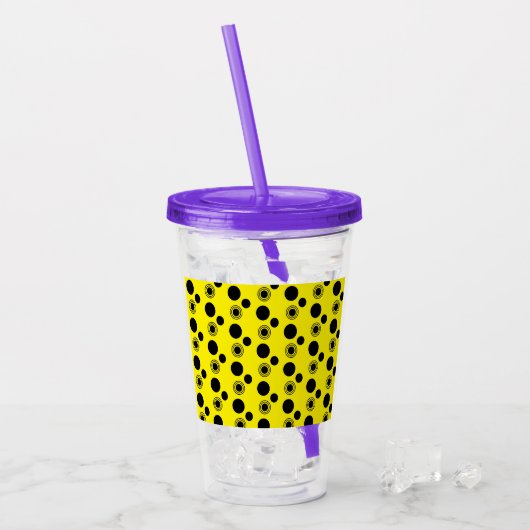 Kropcirkels Acryl Drinkbeker (Voorkant ijs)