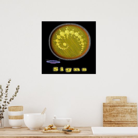 Kropcirkels Poster (Keuken)