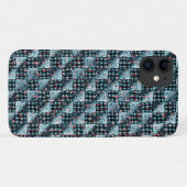 Kropte schaakpleinen blootgesteld aan destructieve Case-Mate iPhone case (Achterkant (horizontaal))