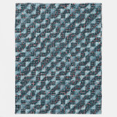 Kropte schaakpleinen blootgesteld aan destructieve fleece deken (Voorkant)