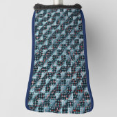 Kropte schaakpleinen blootgesteld aan destructieve golfheadcover (Draai 90)