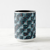 Kropte schaakpleinen blootgesteld aan destructieve mok (Midden)