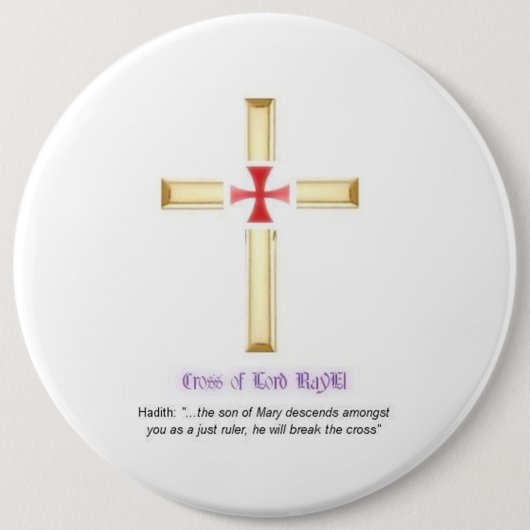 KROS VAN LORD RAYEL BUTTON BADGE (Voorkant)