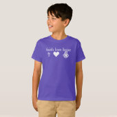 KROSS HEART ANCHOR - religieuze liefdeshoop T-shirt (Voorkant volledig)