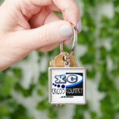 KROSS LAND DAT MOTTO LOOPT - GA DE AFSTAND XC SLEUTELHANGER (Hand)