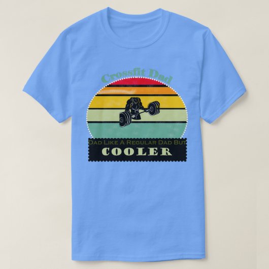 Krossfit pap als een gewone pap, maar koelerTShirt T-shirt (Design voorkant)