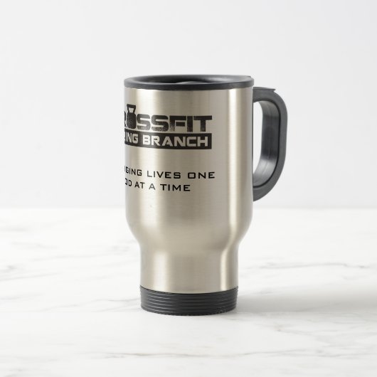 KROSSFIT SPRING BRANCH TRAVEL MUG REISBEKER (Voorkant rechts)