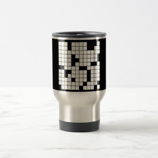 KROSSWORD PUZZLE PATTERN GRAPHICS GAMES VOOR WOORD REISBEKER (Center)