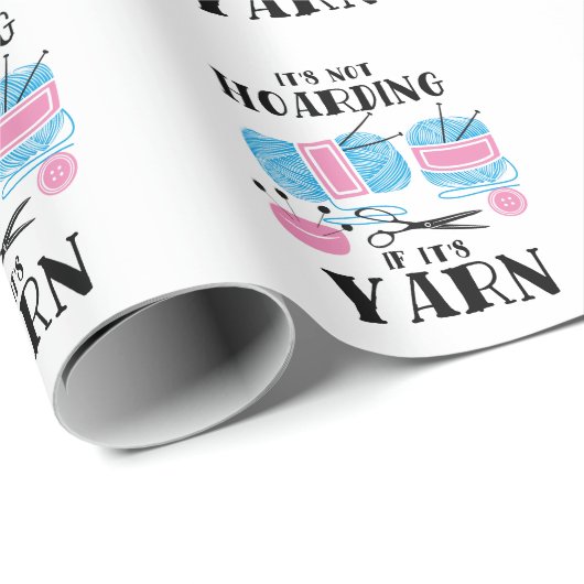 Krotseet Knitting Gifts Cadeaupapier (Rol Hoek)