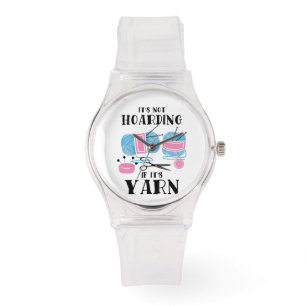 Krotseet Knitting Gifts Horloge