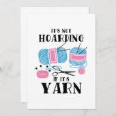 Krotseet Knitting Gifts Kaart (Voorkant / Achterkant)