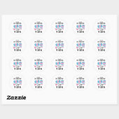 Krotseet Knitting Gifts Ronde Sticker (Vel)