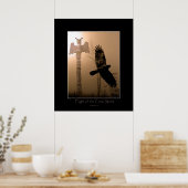 KROUW SPIRIT & totem Pole Art Poster (Keuken)