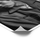 KROUW ZWARTE EN WITTE POSTER (Hoek)