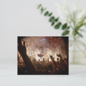 Krowd-feesten Briefkaart (Staand voorkant)