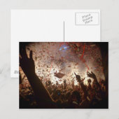 Krowd-feesten Briefkaart (Voorkant / Achterkant)